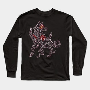 Amaterasu Cherry Blossom Form Long Sleeve T-Shirt